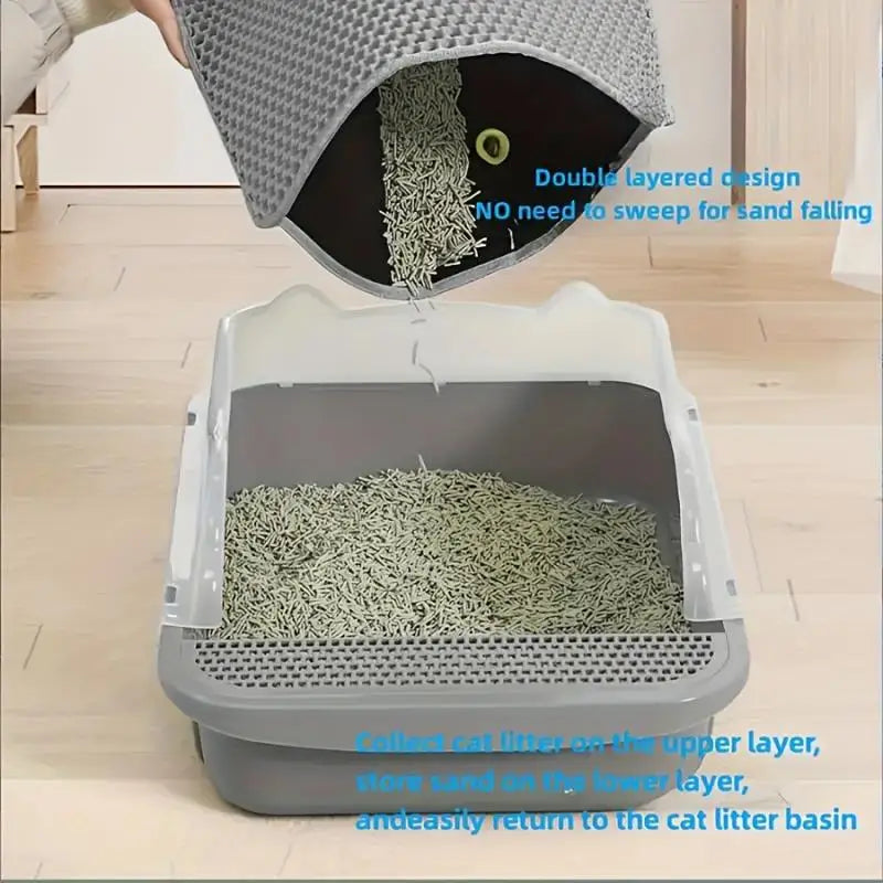 EVA Double-Layer Cat Litter Mat
