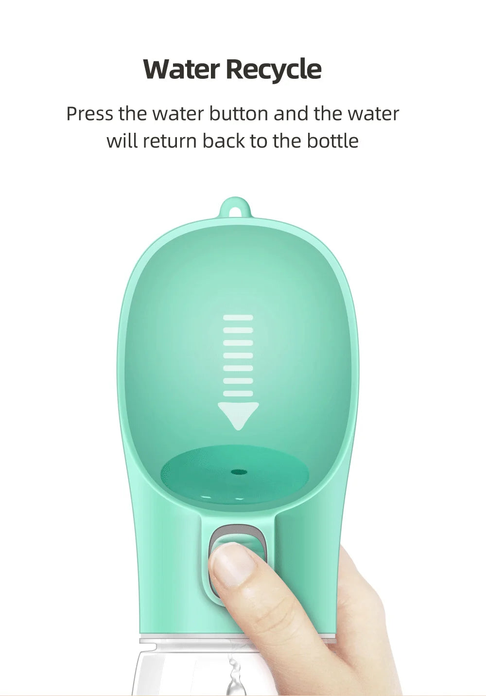 Portable Leakproof Dog Water Bottle