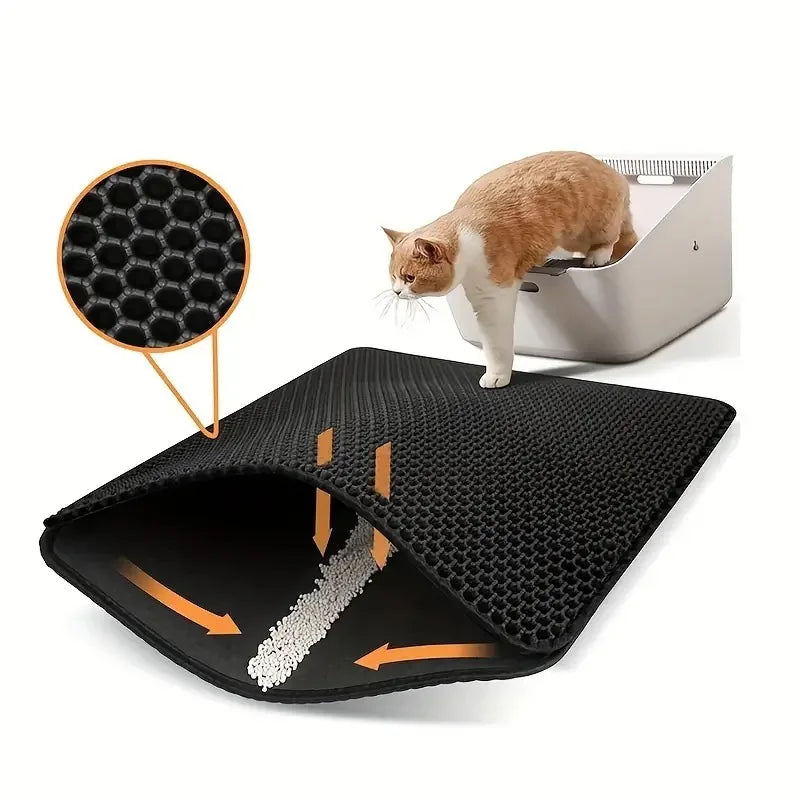 EVA Double-Layer Cat Litter Mat