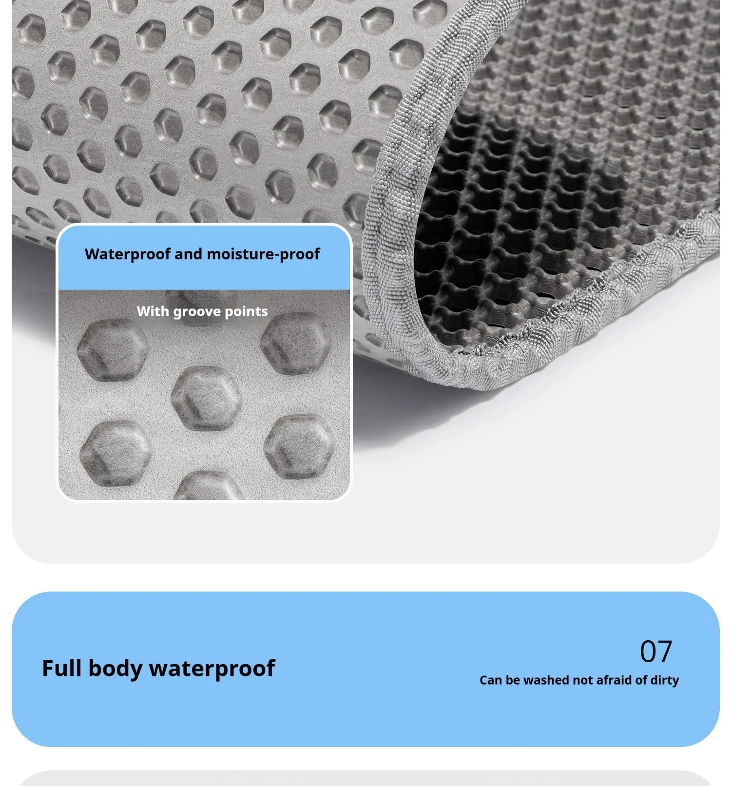 EVA Double-Layer Cat Litter Mat